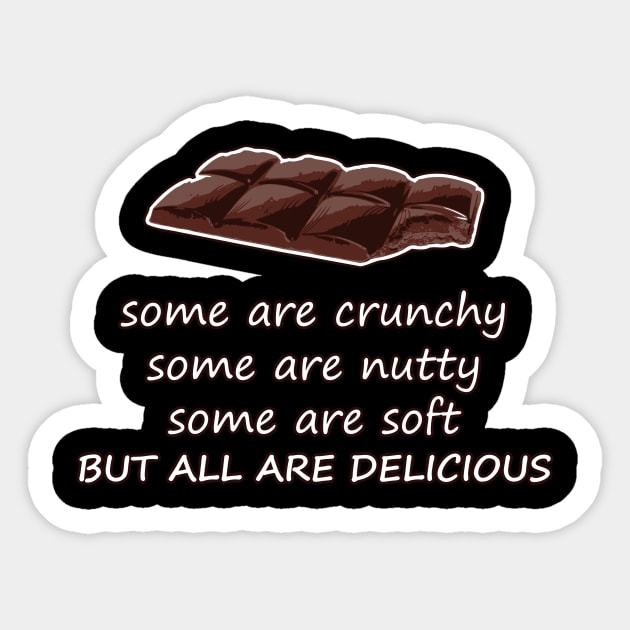 Delicious Chocolate Sticker by soaktrendingworld